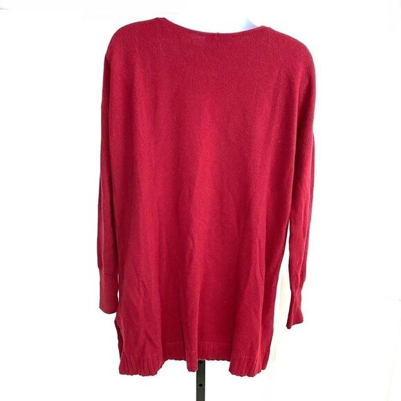 Joie Oversized Maroon Sweater - Picture 4 of 6